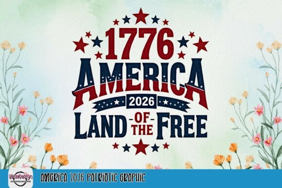 Download America 2026 Patriotic Graphic - Premium Bundle